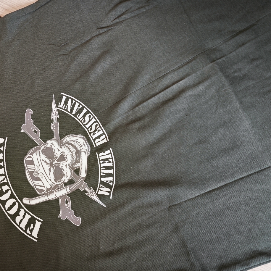 Haki Renk Frogman T-Shirt