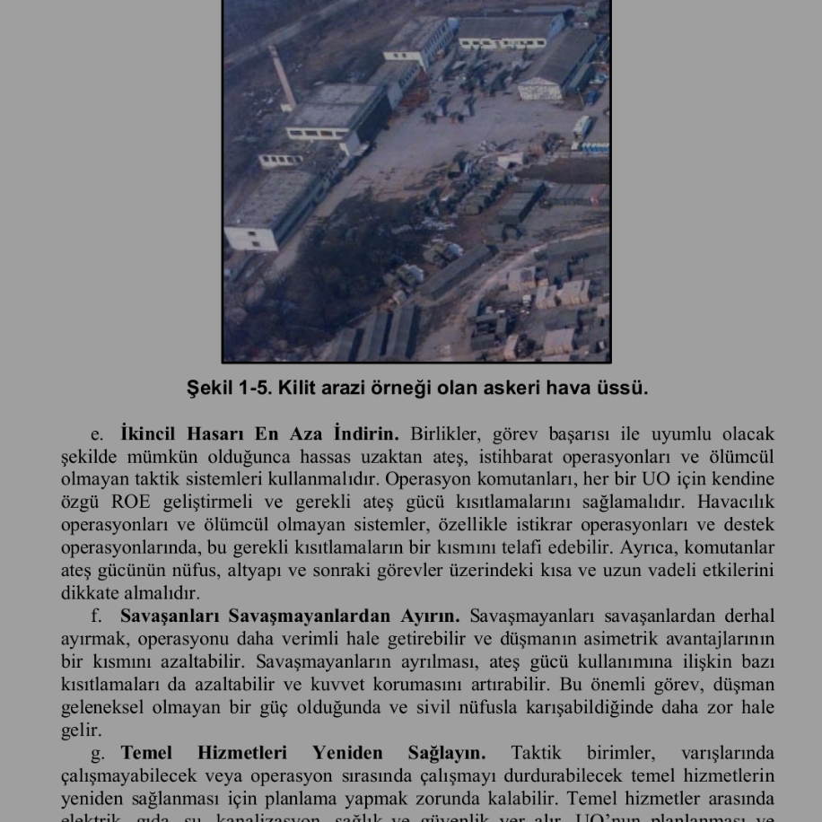 ABD Ordusu Meskun Mahal ve Şehir Operasyonları El Kitabı