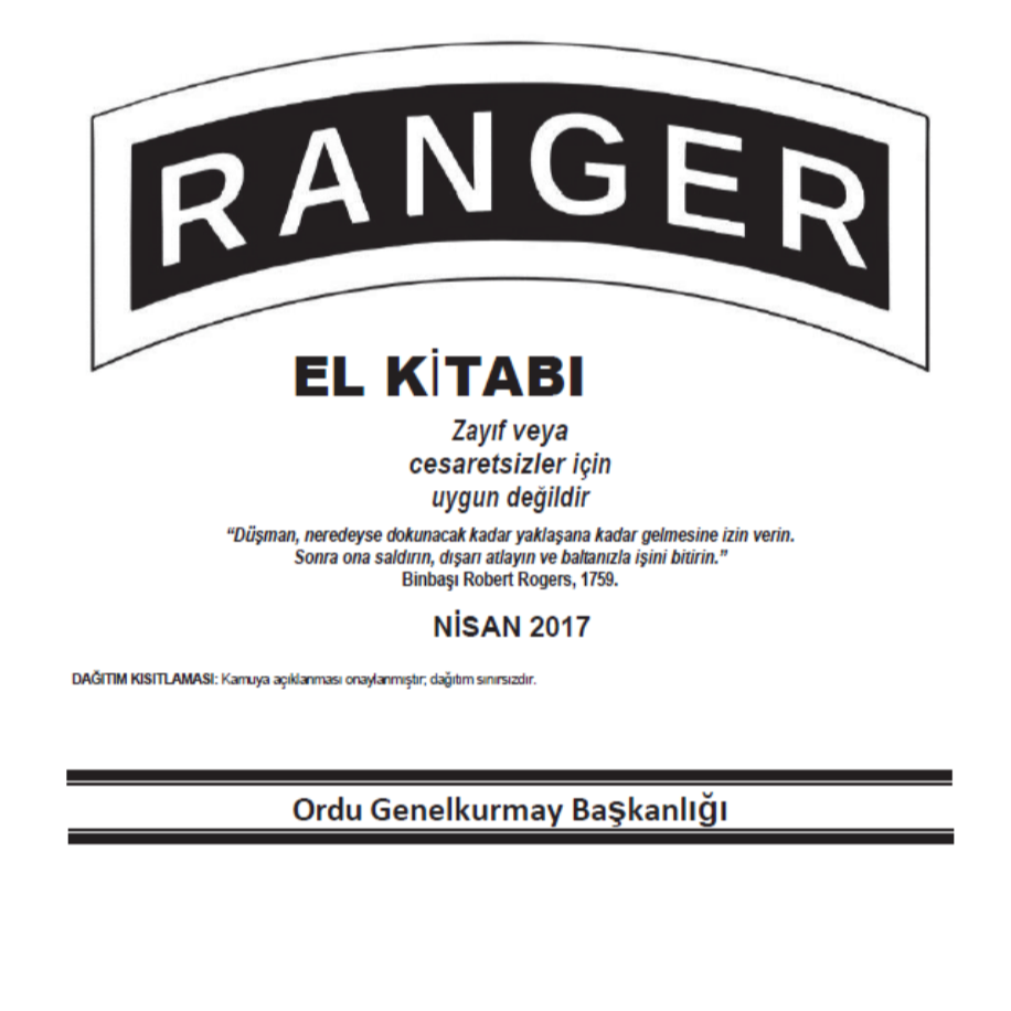 U.S. Army Ranger El Kitabı (TC 3-21.76)