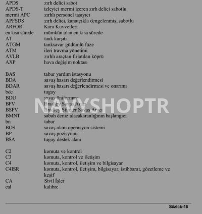 ABD Ordusu Meskun Mahal ve Şehir Operasyonları El Kitabı (FM 3-06.11)